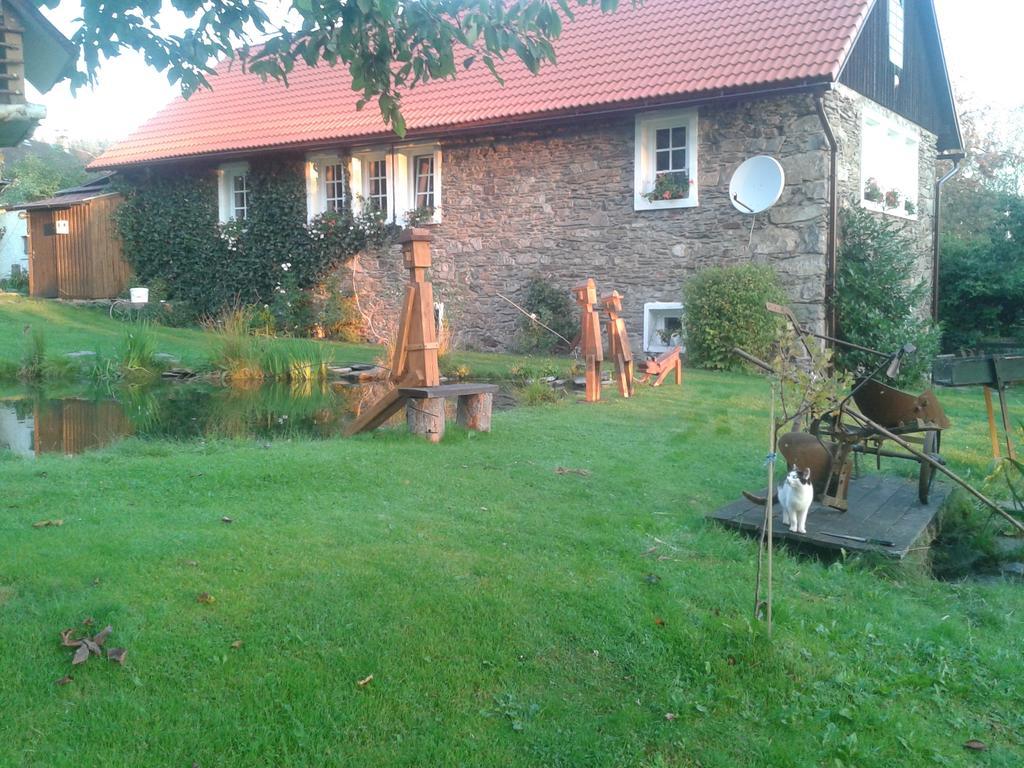 Apartman Dvorecna Loučovice Oda fotoğraf